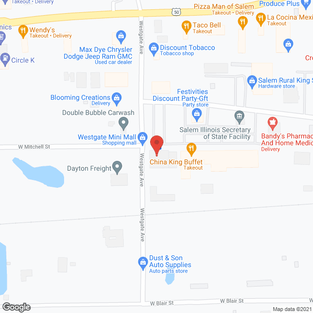 Community Care Systems Inc in google map