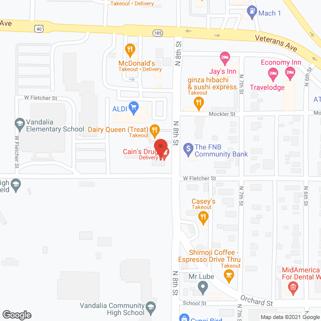BJC Home Care Svc in google map