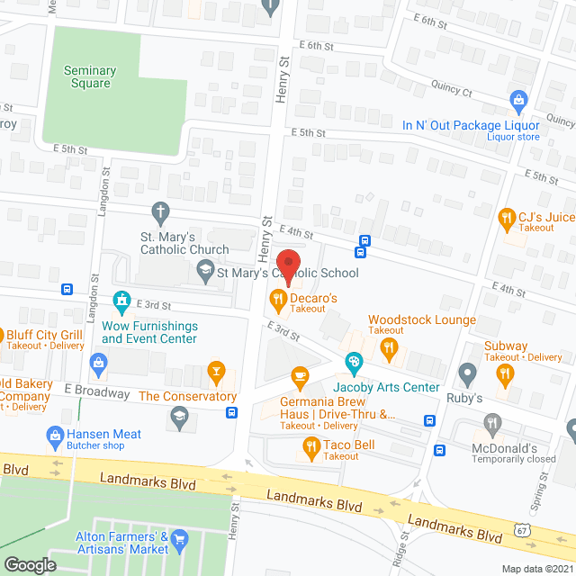 Absolute Health Care Svc in google map