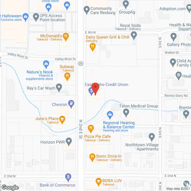 Upper Valley Home Health in google map