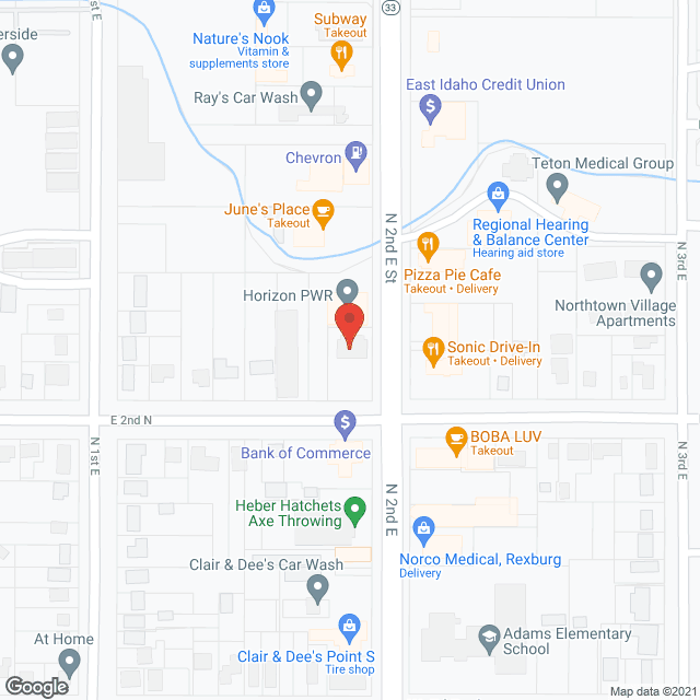 Rexburg Home Health in google map