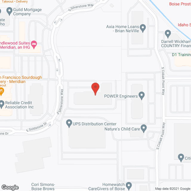 Four Rivers Health Svc in google map