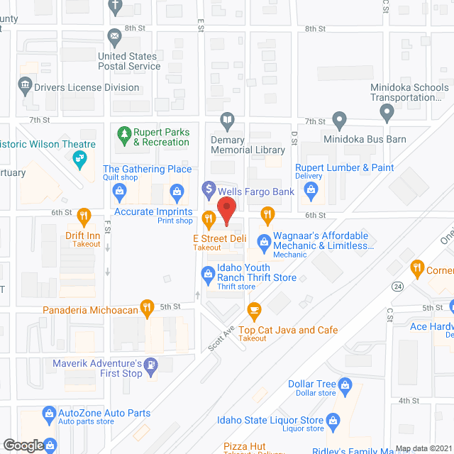 Comfort Keepers of Rupert in google map