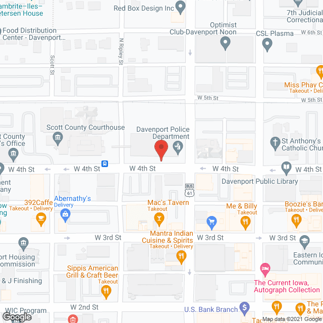 Quint Cities Home Health Care in google map