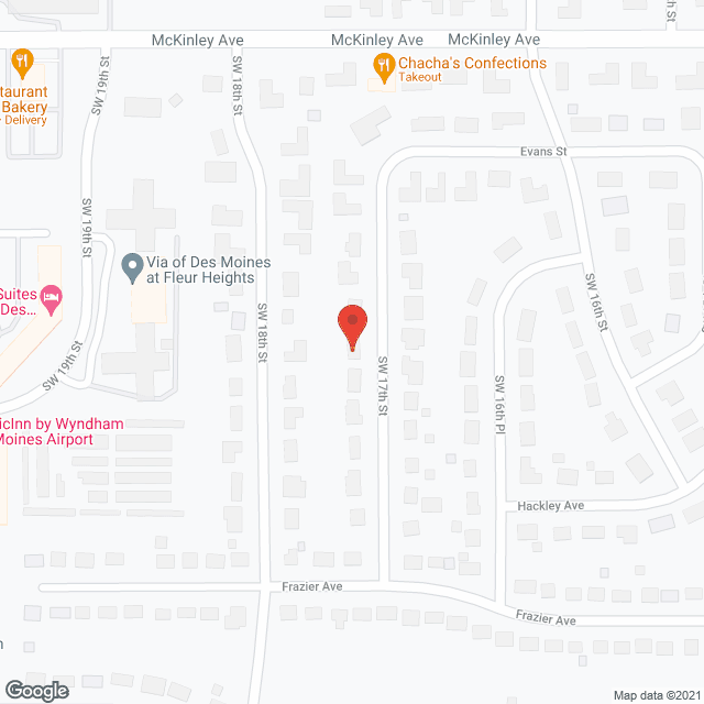 Martin Luther Homes in google map