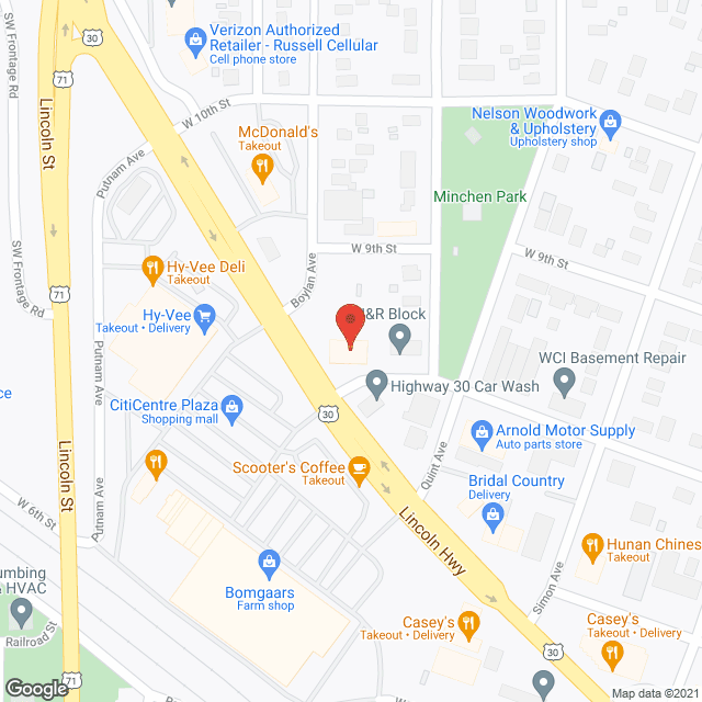 Carroll Area Nursing Svc in google map