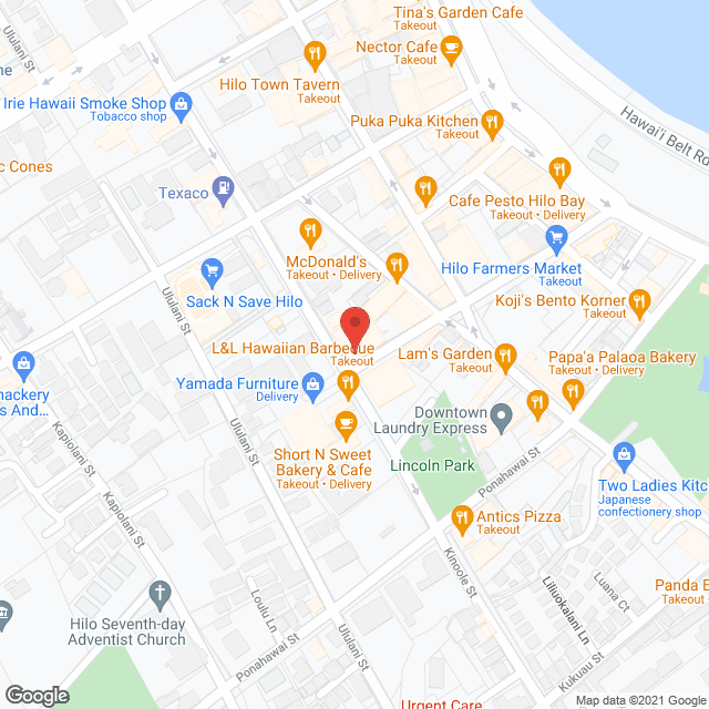 Metrocare Hawaii Inc in google map