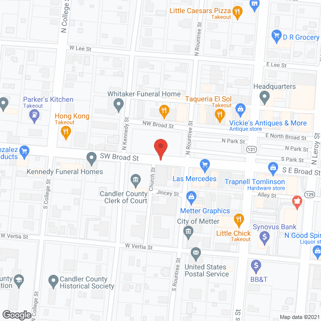 Southern Home Care in google map