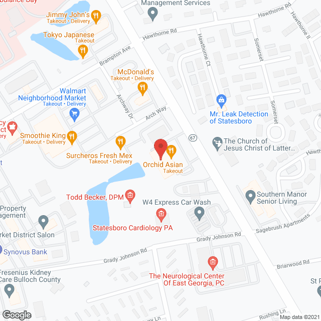 Ogeechee Home Health Agency in google map