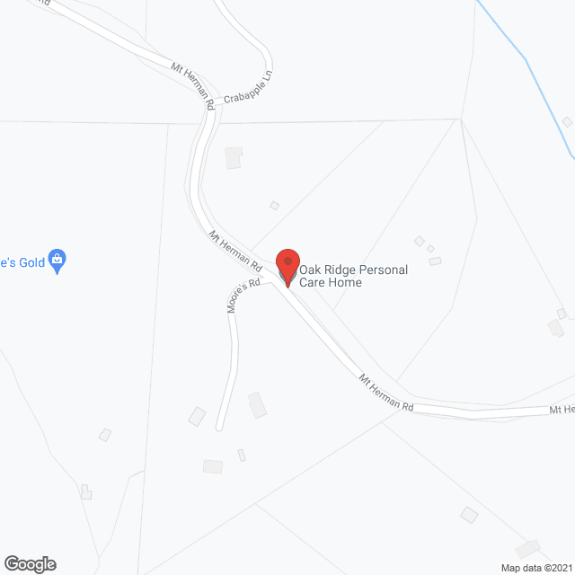 Oak Ridge Personal Care Home in google map