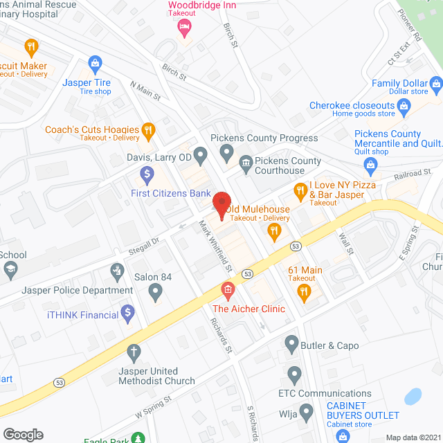 Nightingale Sitting Svc in google map