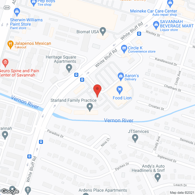 Nightingale Services in google map