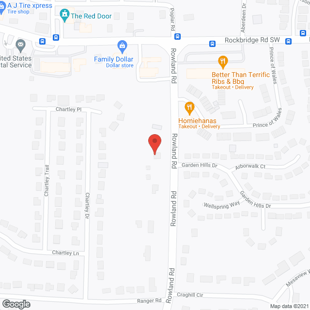 J T's Home Care in google map