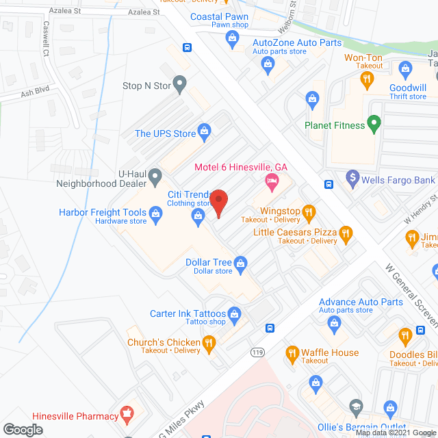 Best Care Health Ctr in google map