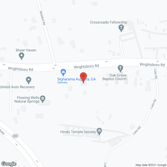Benfest Home Care Svc in google map