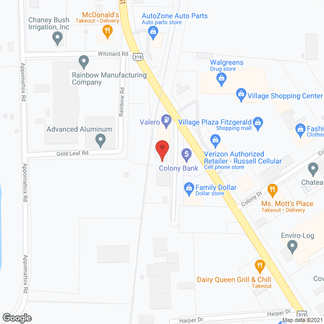 Angelcare Private Home Care in google map