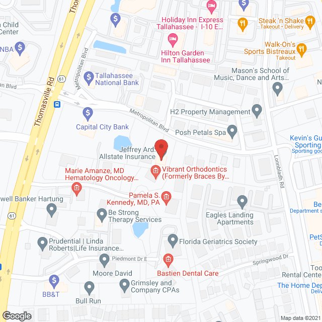 Maxim Healthcare Svc in google map