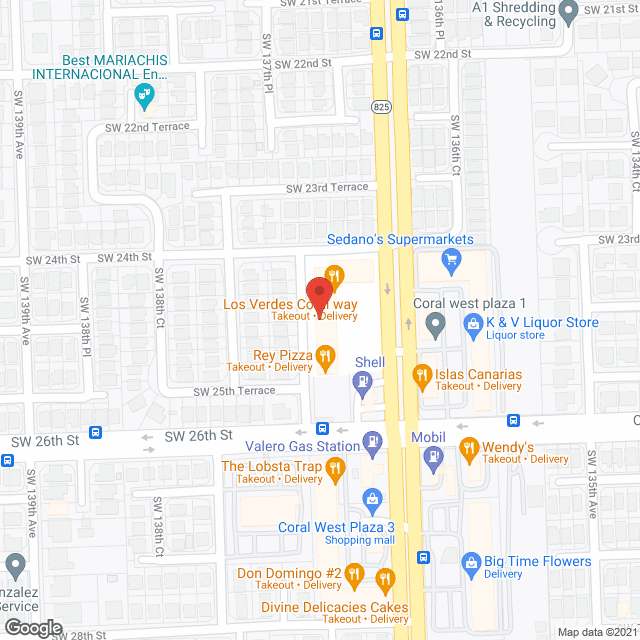 Los Jazmines Home Care in google map