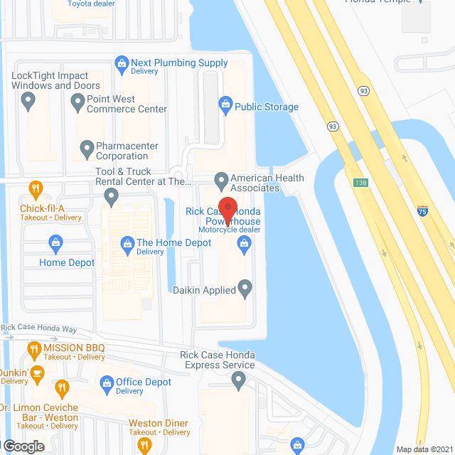 Florida Iv Svc in google map