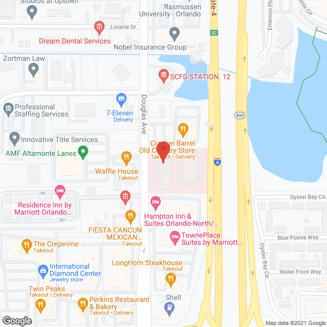 Florida Hospital Home Infusion in google map