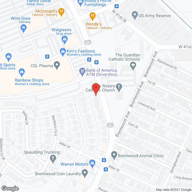 CDH Home Care in google map