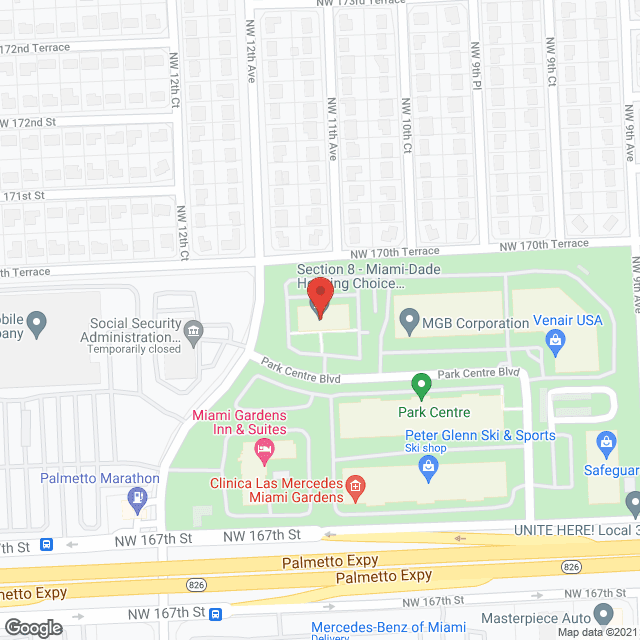 Best Care - Miami Garden in google map