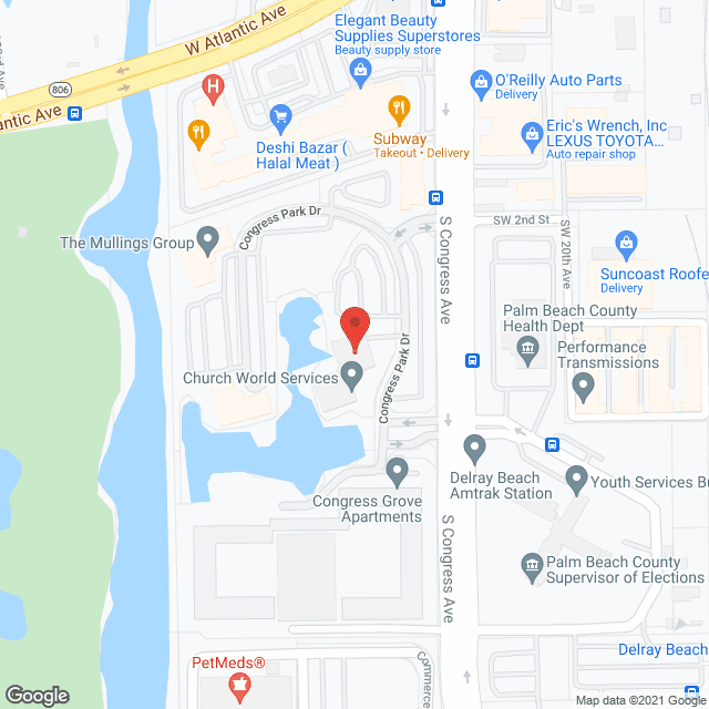 Associated Home Health in google map