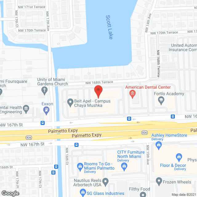 Allied Home Health Svc in google map