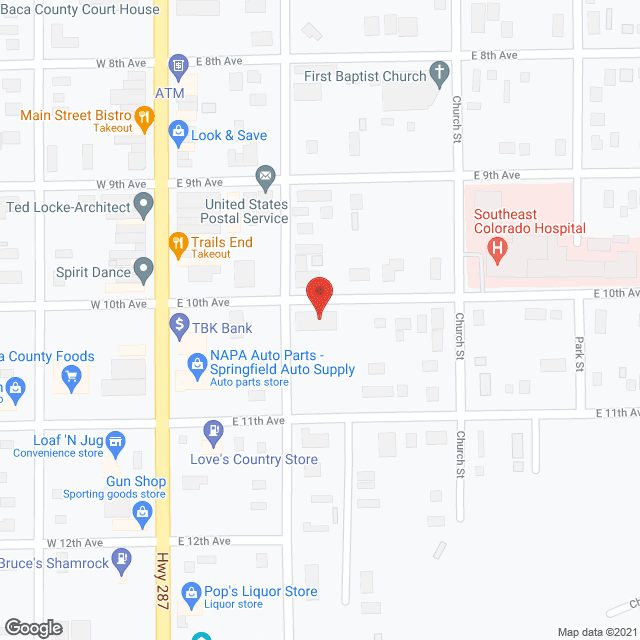 Southeast Colorado Home Health in google map