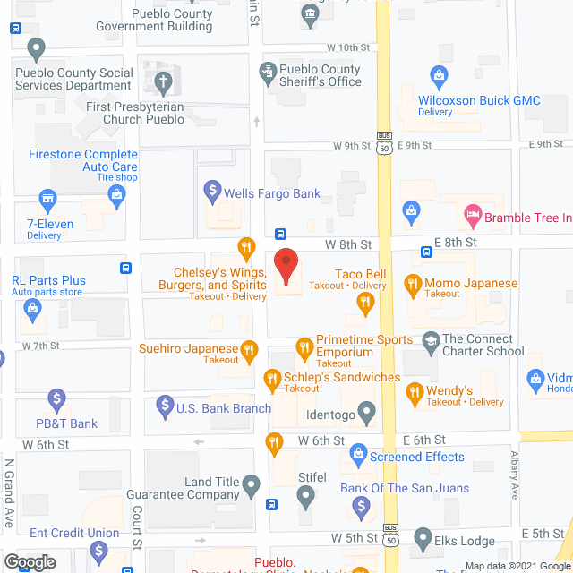 Interim Healthcare - Pueblo in google map