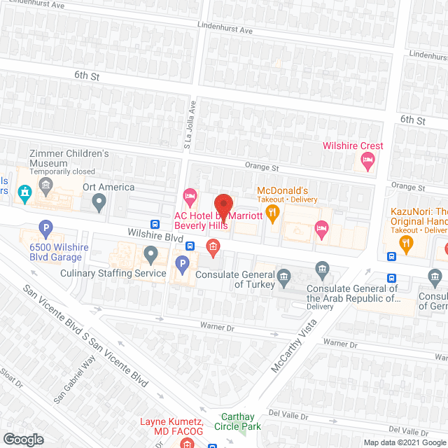 Westside Agency in google map