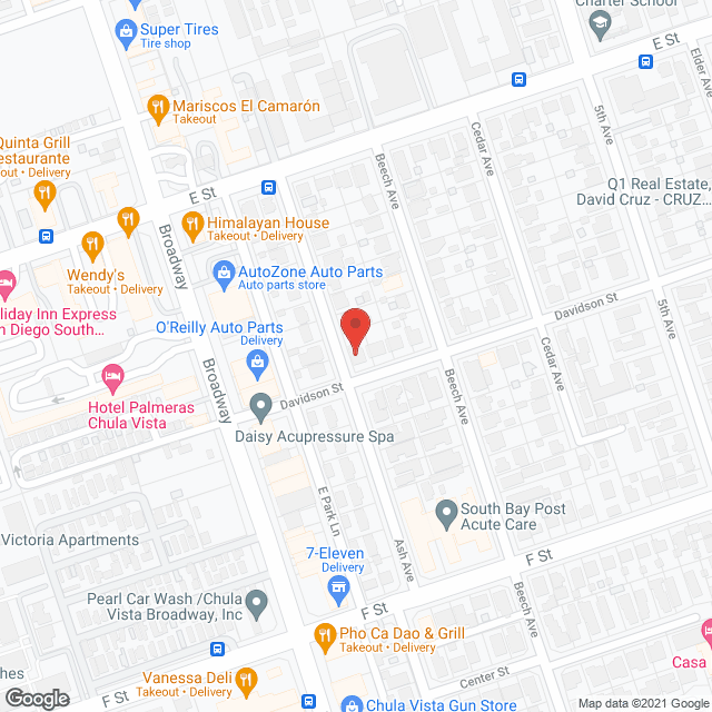 Park Crest Care Ctr in google map