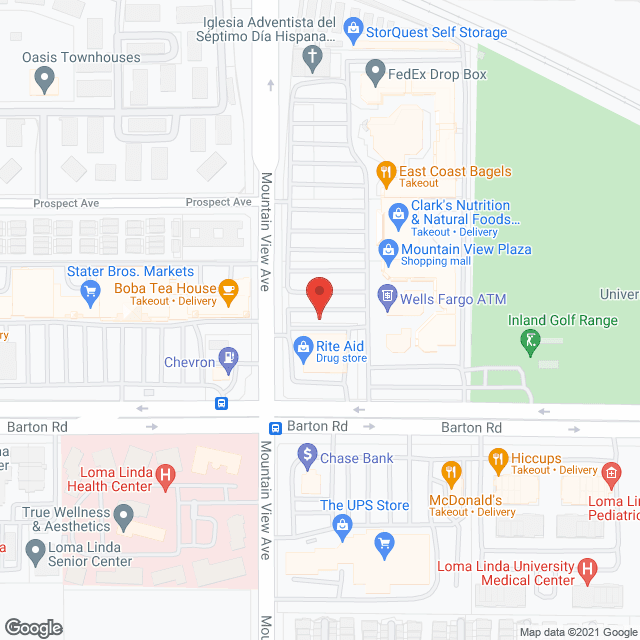 Loma Linda University Med Ctr in google map