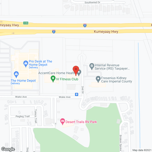 Home Choice Health Care Svc in google map