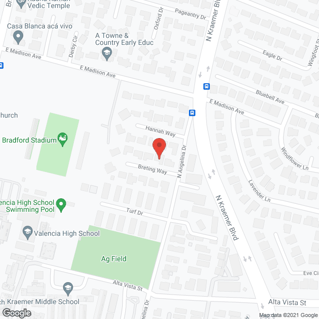 Heritage Home Care in google map