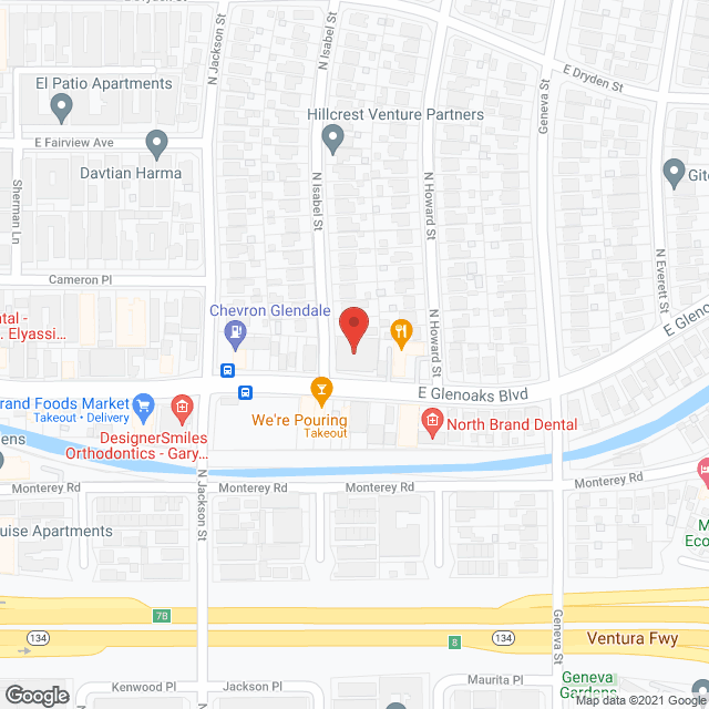 Home Care Services Connection in google map