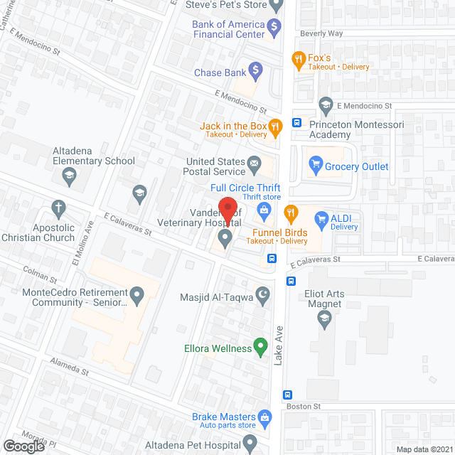 Compassionate Care Home Health in google map