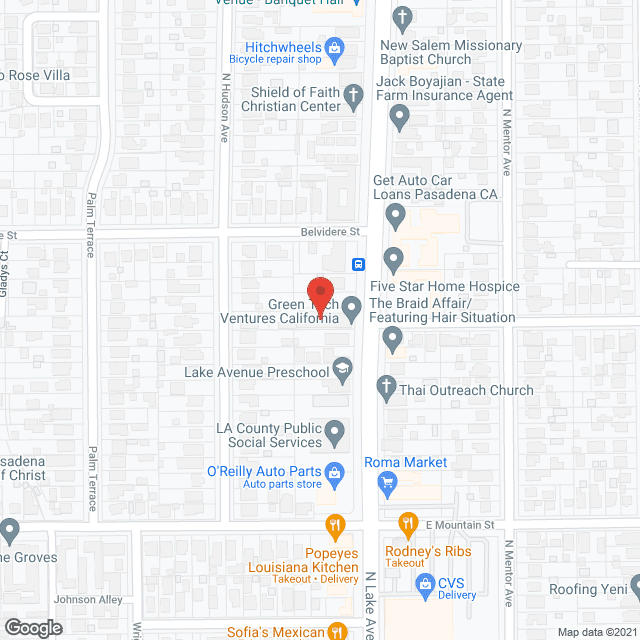 Carr & Assoc in google map