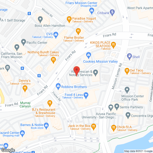 AAll Care In Home Services in google map