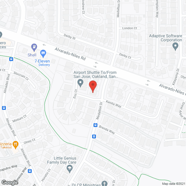 Agape Home & Hospital Care in google map