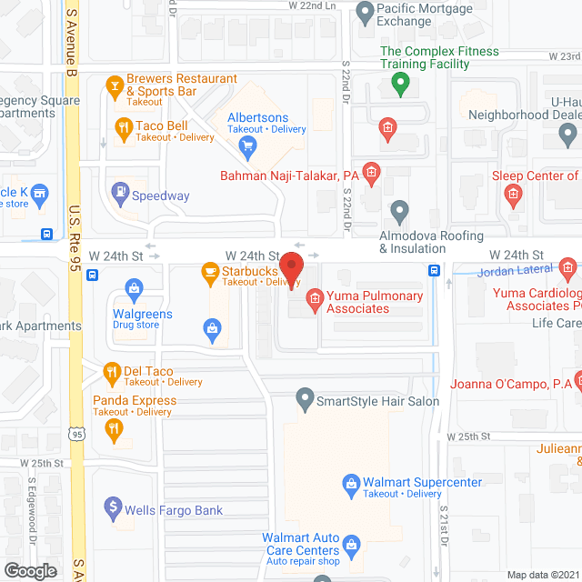 Arizona Home Rehab & Health in google map