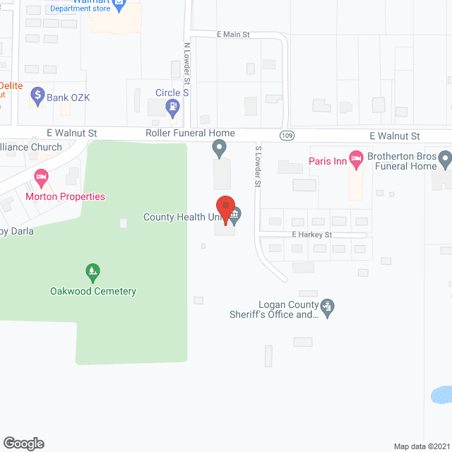 North Logan County Health Unit in google map