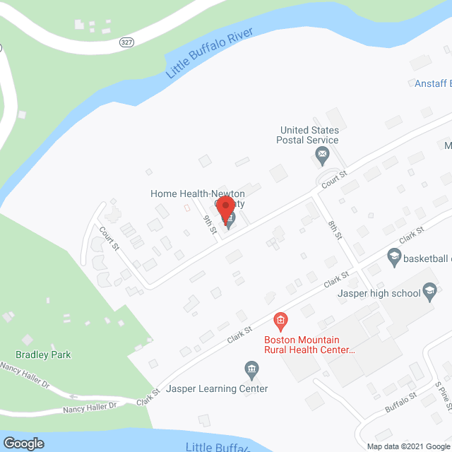 Newton County Home Health in google map