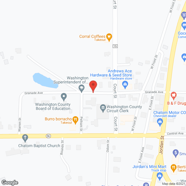 Washington County Home Health in google map