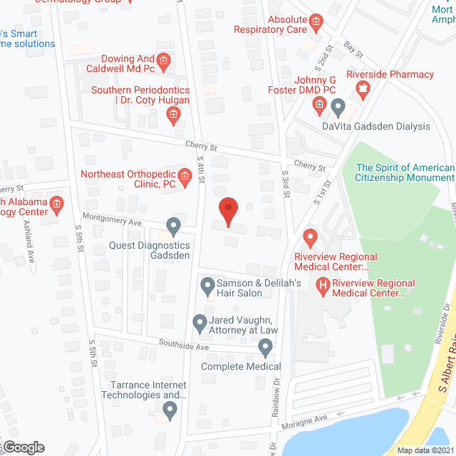 Riverview Medical Ctr in google map