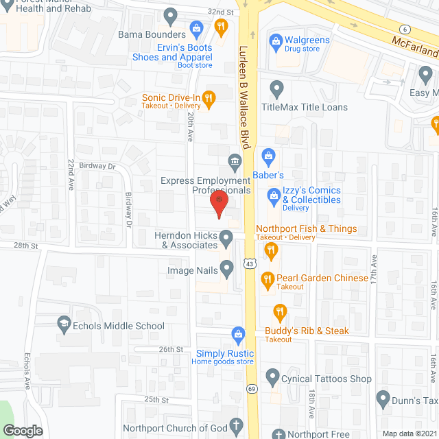 Care First Home Health in google map