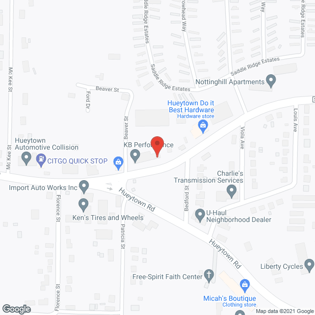 AAA Home Health Care in google map