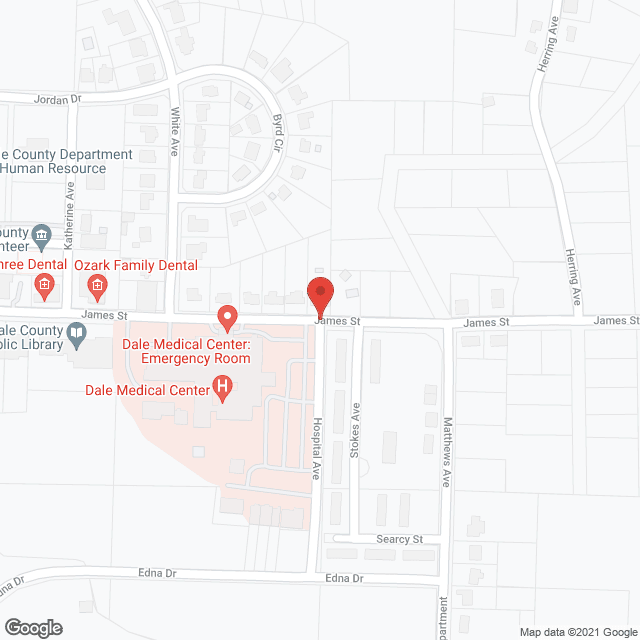 Dale Medical Ctr Home Health in google map