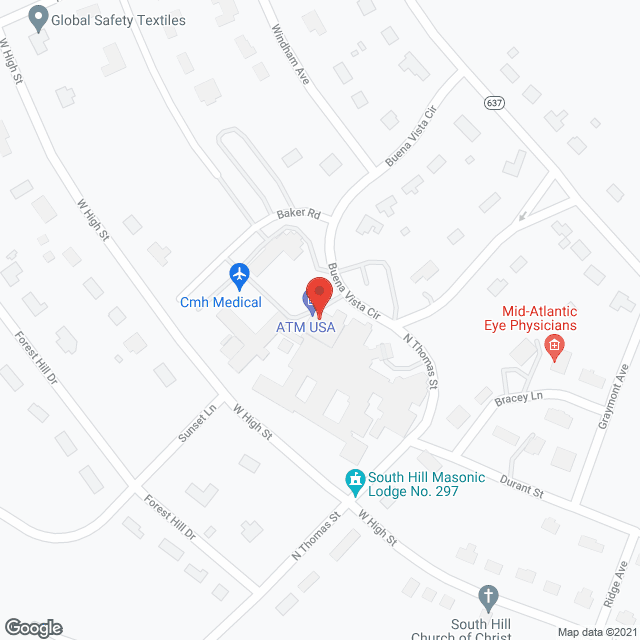 Community Memorial Healthctr in google map