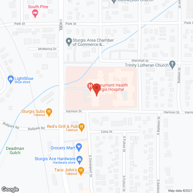 Sturgis Community Home Health in google map